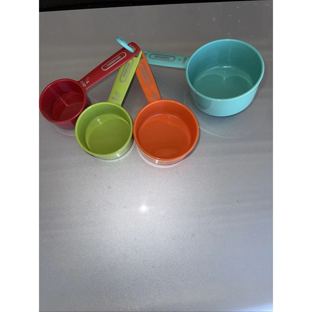FARBERWARE 4-Piece Measuring Cup Set with Coffee Scoop - Multicolor